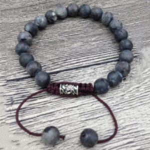 Retro Buddha Bead Pendant Bracelet